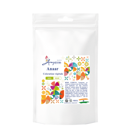 Poudre d’Anaar COLORATION NATURELLE VEGAN FRANCE